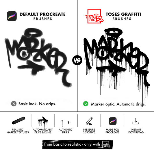 Graffiti Marker Brushes