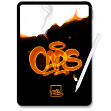 Load image into Gallery viewer, Fire Cap Brushes for Procreate