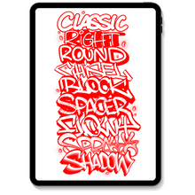 Load image into Gallery viewer, All In One Graffiti Brush Bundle for Procreate