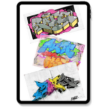 Load image into Gallery viewer, All In One Graffiti Brush Bundle for Procreate