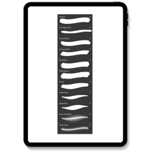 Load image into Gallery viewer, Graffiti Outline Brushes for Procreate
