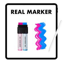 Load image into Gallery viewer, Graffiti Marker Brushes for Procreate