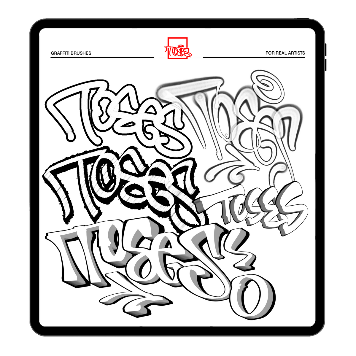 Graffiti Outline - Graffiti Brushes