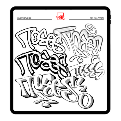 Graffiti Outline - Graffiti Brushes