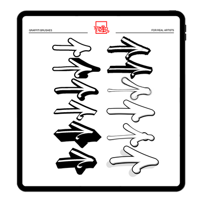Graffiti Outline - Graffiti Brushes