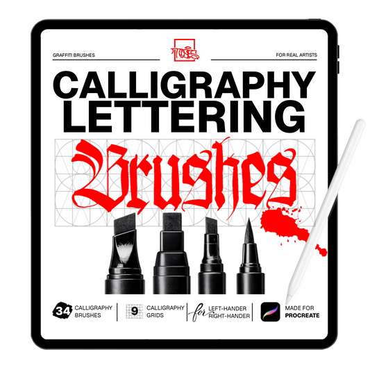 Calligraphy Lettering Brushes
