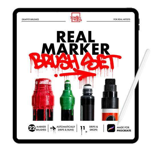 Graffiti Marker Brushes