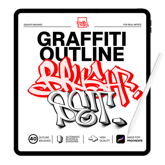 Graffiti Outline - Graffiti Brushes