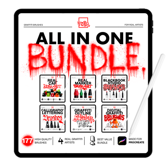 All-in-One - 177 Graffiti Brushes